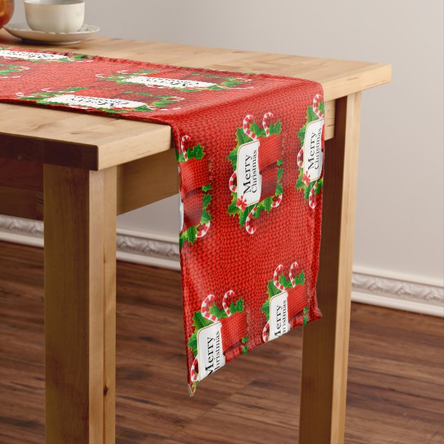 Chemin De Table Long Joyeux Noël (In Situ)