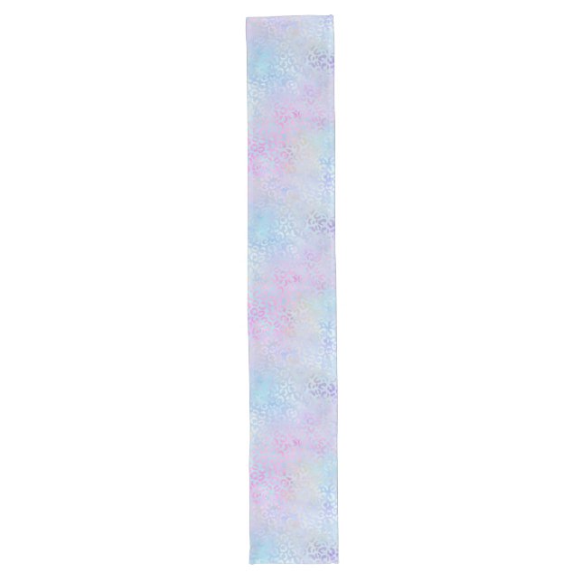 Chemin De Table Long La série Iridescent Leopard Design 9 (Devant)