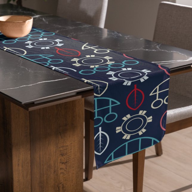 Chemin De Table Long L'art Motif tribal traditionnel (Table runner)