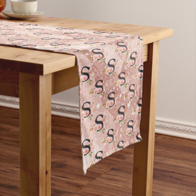 Chemin De Table Long Lettre S (In Situ)