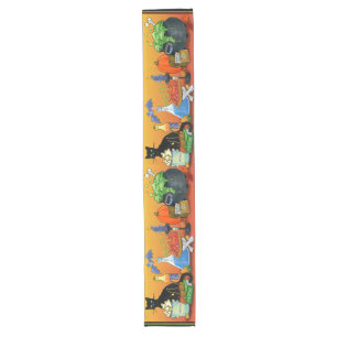 Chemin De Table Long Mangez, buvez et soyez effrayant Coureur de table