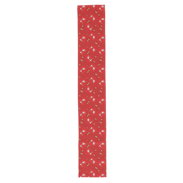 Chemin De Table Long Martini Westies Table Runner (Devant)