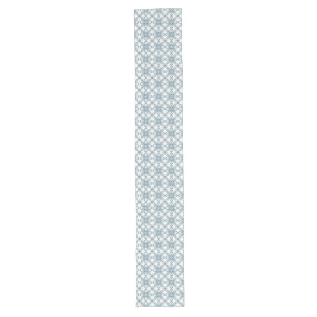 Chemin De Table Long Motif floral scandinave (Devant)