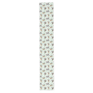 Chemin De Table Long Nounours australien Koala Eucalyptus Arbre Mignon