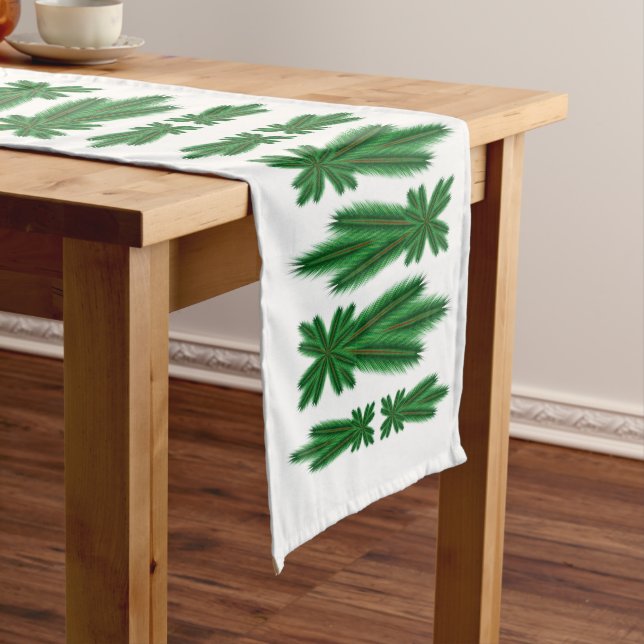 Chemin De Table Long Pine Comet Table Runner (In Situ)