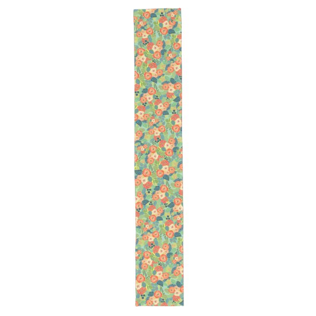 Chemin De Table Long Rose et maman sur Robin's Oeuf Blue Table Runner (Devant)