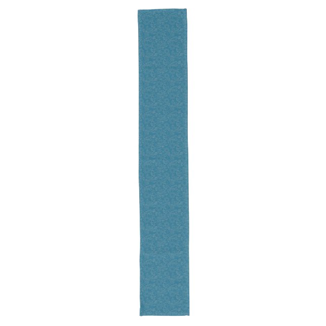 Chemin De Table Long Runner de table de récolte turquoise (Devant)