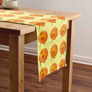 Chemin De Table Long Runner de table - Fleurs de Calendula