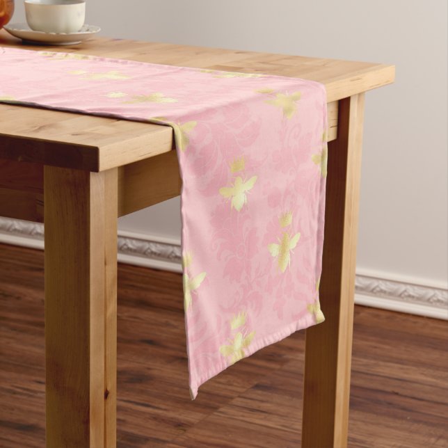 Chemin De Table Long Série Princess Bee Design #4  (In Situ)
