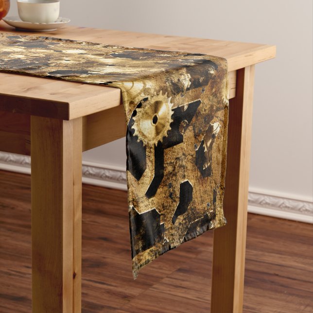 Chemin De Table Long Steampunk (In Situ)