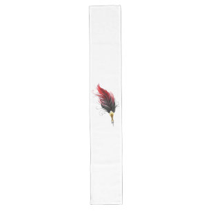 Chemin De Table Long Stylo rouge en plumes avec nib or