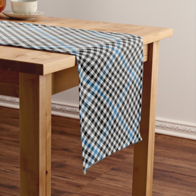 Chemin De Table Long Tartan à carreaux du clan Haig (In Situ)