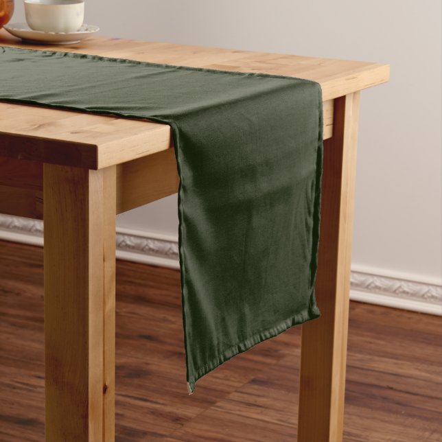 Chemin De Table Long Vert automne (In Situ)