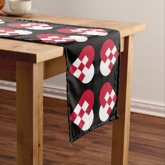 Chemin De Table Long Yule Heart