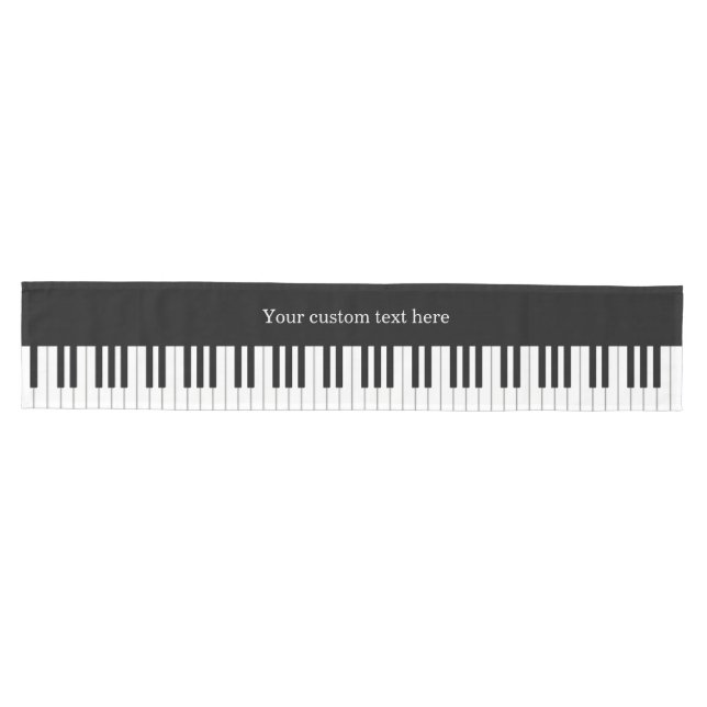 Chemin De Table Moyen 88 Touches Full Piano Clavier Occasion musicale (Horizontal)