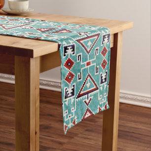 Chemin De Table Moyen Amérindiens Navajo Motif
