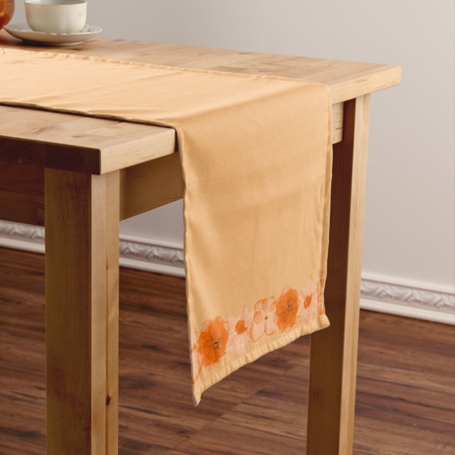 Chemin De Table Moyen Autumn Flowers (In Situ)