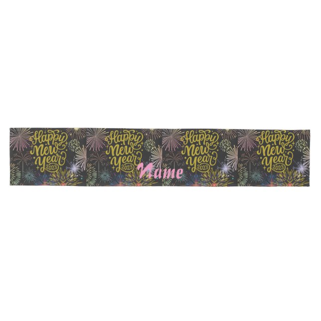 Chemin De Table Moyen Bonne année 2023 Thunder_Cove (Horizontal)