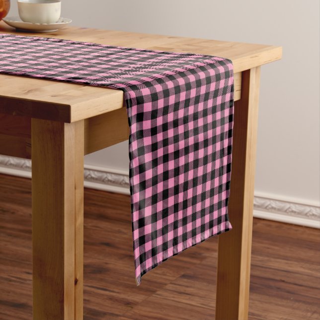 Chemin De Table Moyen Buffalo Plaid  (In Situ)