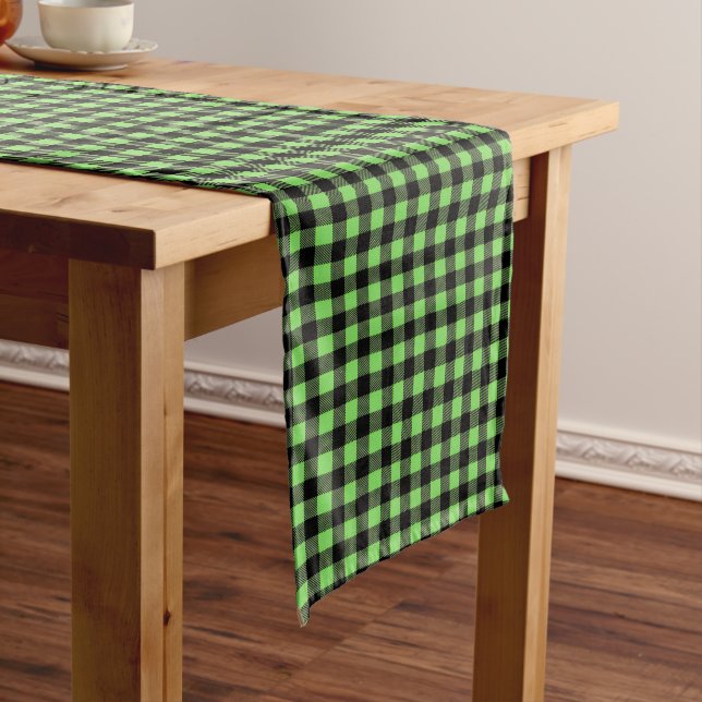 Chemin De Table Moyen Buffalo Plaid  (In Situ)
