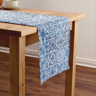 Chemin De Table Moyen Carrelage méditerranéen, Portugais, Azulejo, Majol