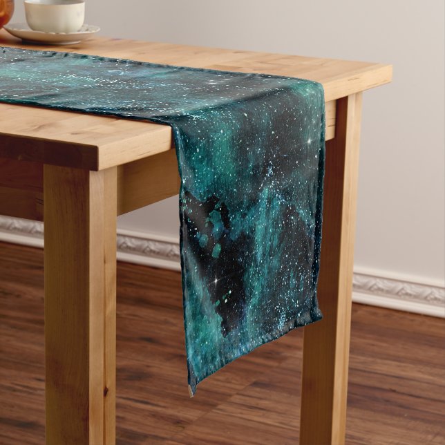 Chemin De Table Moyen Conception de la série Galaxie sarcelle 4  (In Situ)