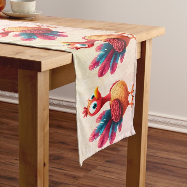 Chemin De Table Moyen Coup de table de Thanksgiving Turkey (In Situ)