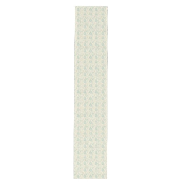 Chemin De Table Moyen Coureur de table Green Paisley (Devant)