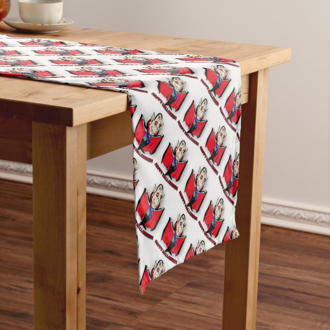 Chemin De Table Moyen Coureur de table Halloween 14" X 72"/Vampire (In Situ)