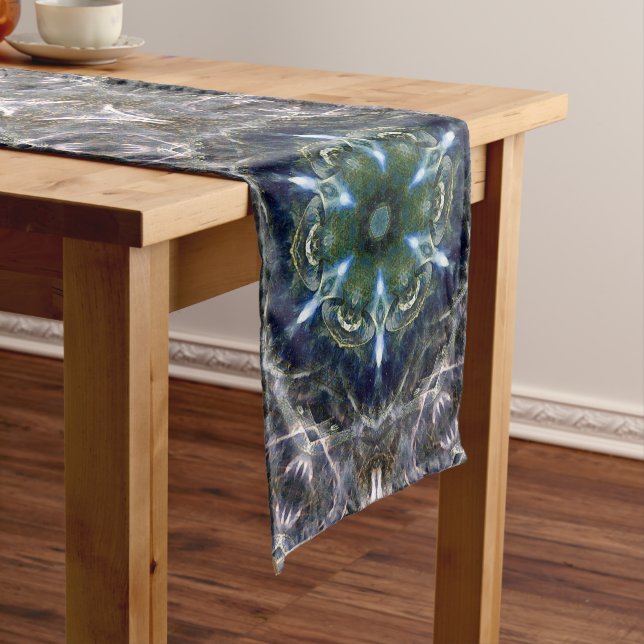 Chemin De Table Moyen Folk Mandala Short Table Runner (In Situ)