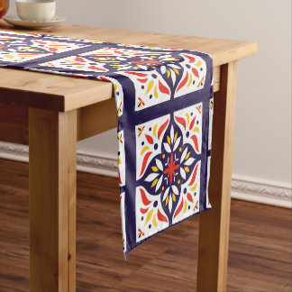Chemin De Table Moyen Formes Abstraites, style Matisse, ajouter du texte