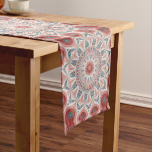 Chemin De Table Moyen Grattez moderne Kaleidoscope Mandala art fractal