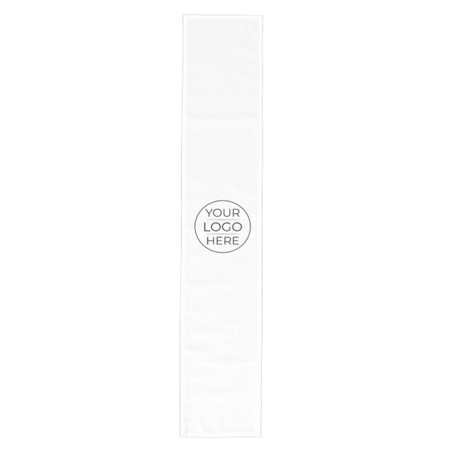Chemin De Table Moyen Logo de marque d'entreprise moderne (Devant)