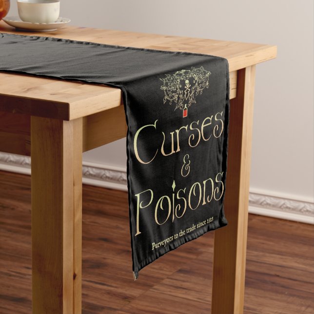 Chemin De Table Moyen Malédictions et Poisons (In Situ)