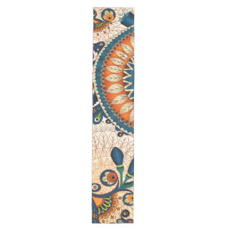 Chemin De Table Moyen Motif abstrait à la mode génial de Boho rétro