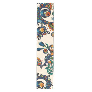 Chemin De Table Moyen Motif chic de Boho de hippie de Bohème colorée d