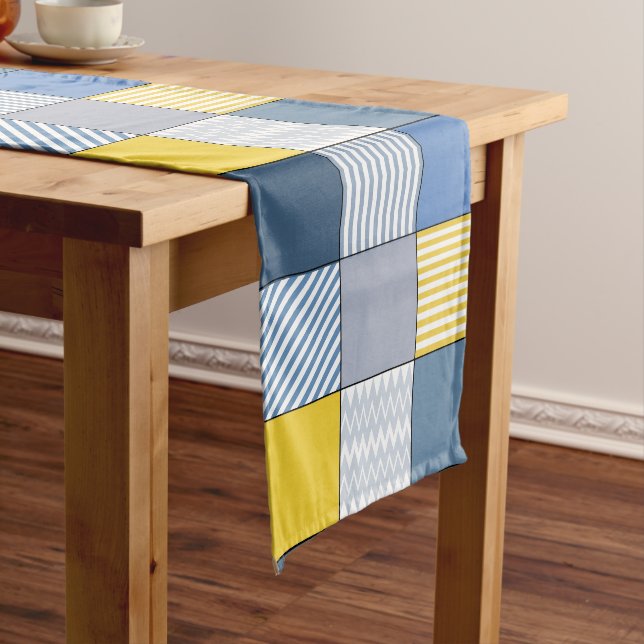 Chemin De Table Moyen Motif Géométrique (In Situ)