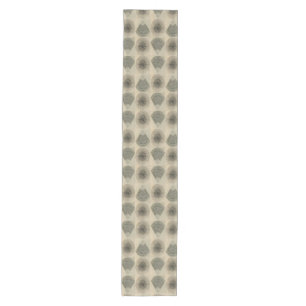 Chemin De Table Moyen Motif géométrique sans couture en bois moderne int