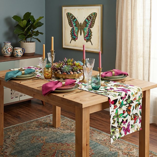 Chemin De Table Moyen Papillons (Créateur téléchargé)