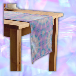 Chemin De Table Moyen Pastel Mère de Perle Nom du Motif Monogramme