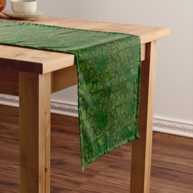 Chemin De Table Moyen Pattern St Patrick (In Situ)