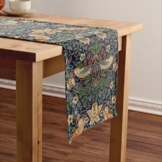 Chemin De Table Moyen PixDezines William Morris Strawberry Thief