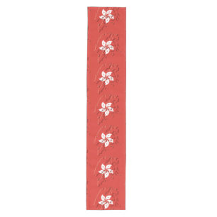 Chemin De Table Moyen Plan rouge Plan HONG KONG Drapeau 16"x90"