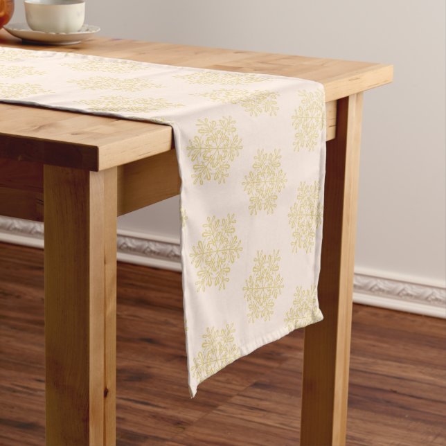 Chemin De Table Moyen Pneus Runner-Gold de table de vacances (In Situ)