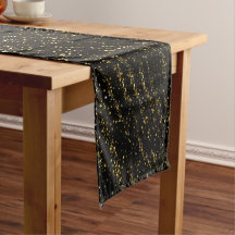 Points de Triangle Doré Fond Noir Luxe Brillant