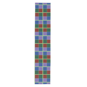 Chemin De Table Moyen Quatre couleurs À damiers