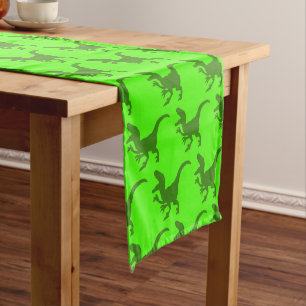 Chemin De Table Moyen Rampaging Dinosaurs Table Runner