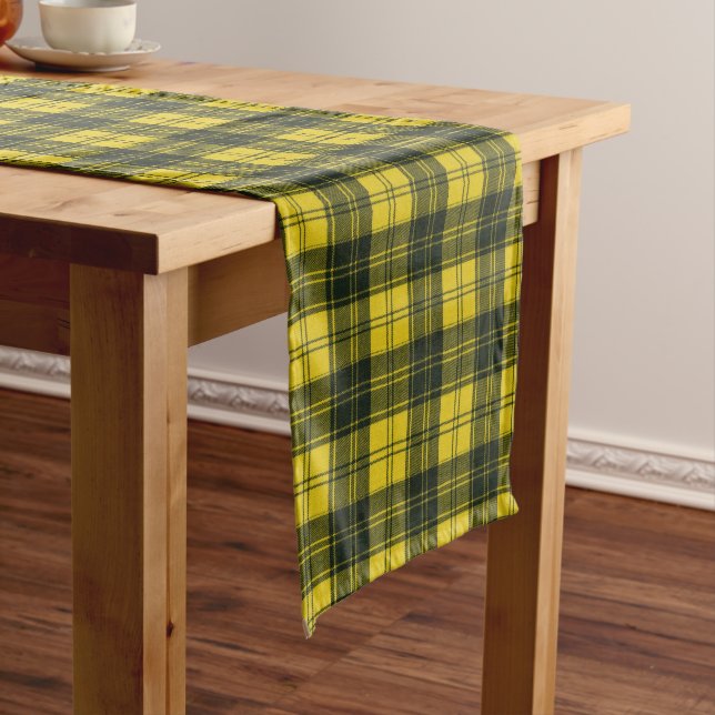 Chemin De Table Moyen Robe MacLachlan Tartan écossais moderne (In Situ)