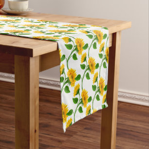 Chemin De Table Moyen Runner-Sunflower Table Runner
