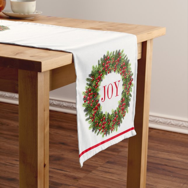 Chemin De Table Moyen Table Runner Christmas Joy (In Situ)